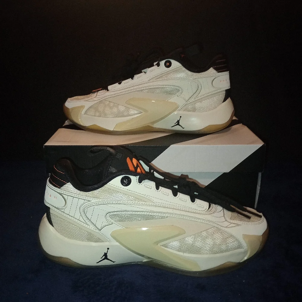 NWB Air Jordan Luka 2 Coconut milk Fossil Black Men size 8 Women's 9.5 - Picture 7 of 13